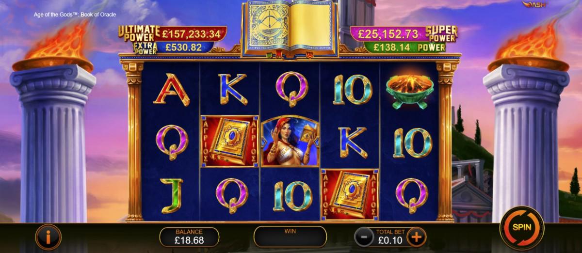 Age of the gods book of oracle reels